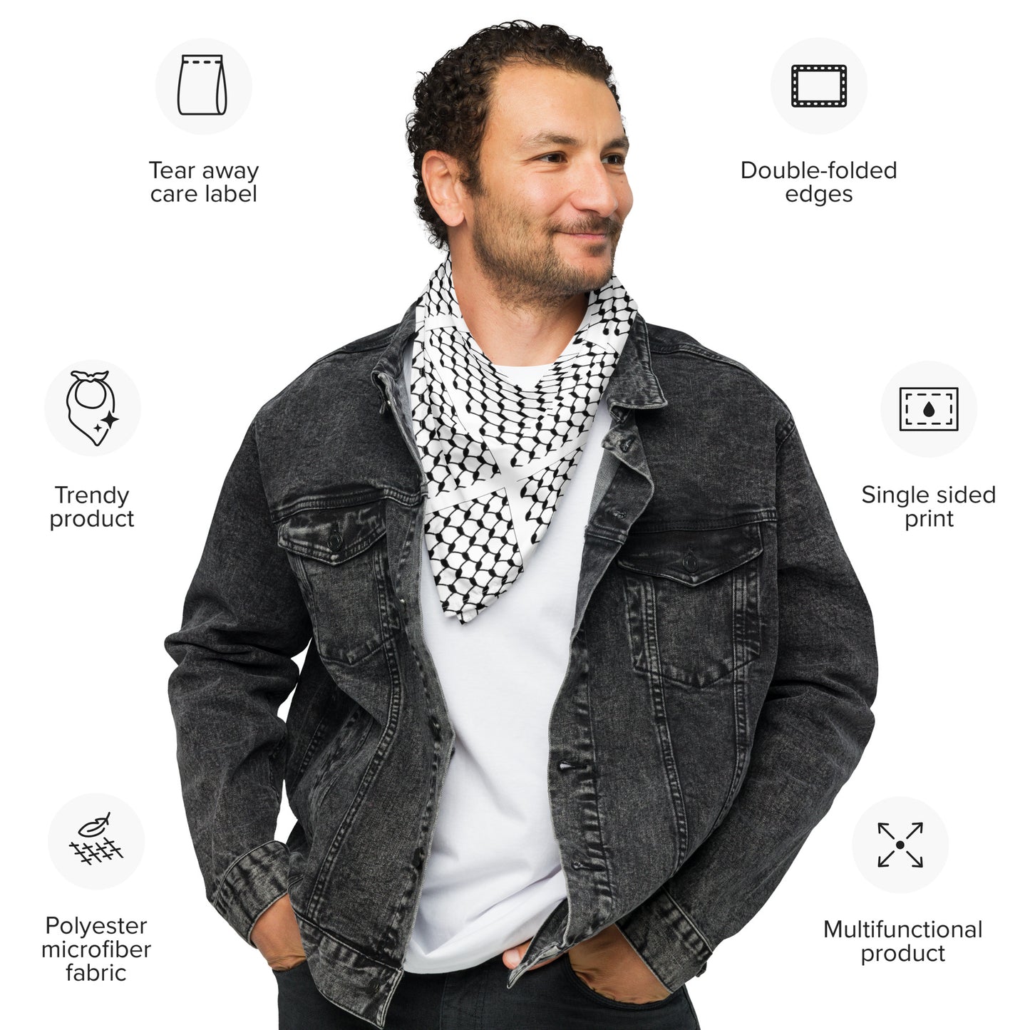 Keffiyeh - All-over print bandana