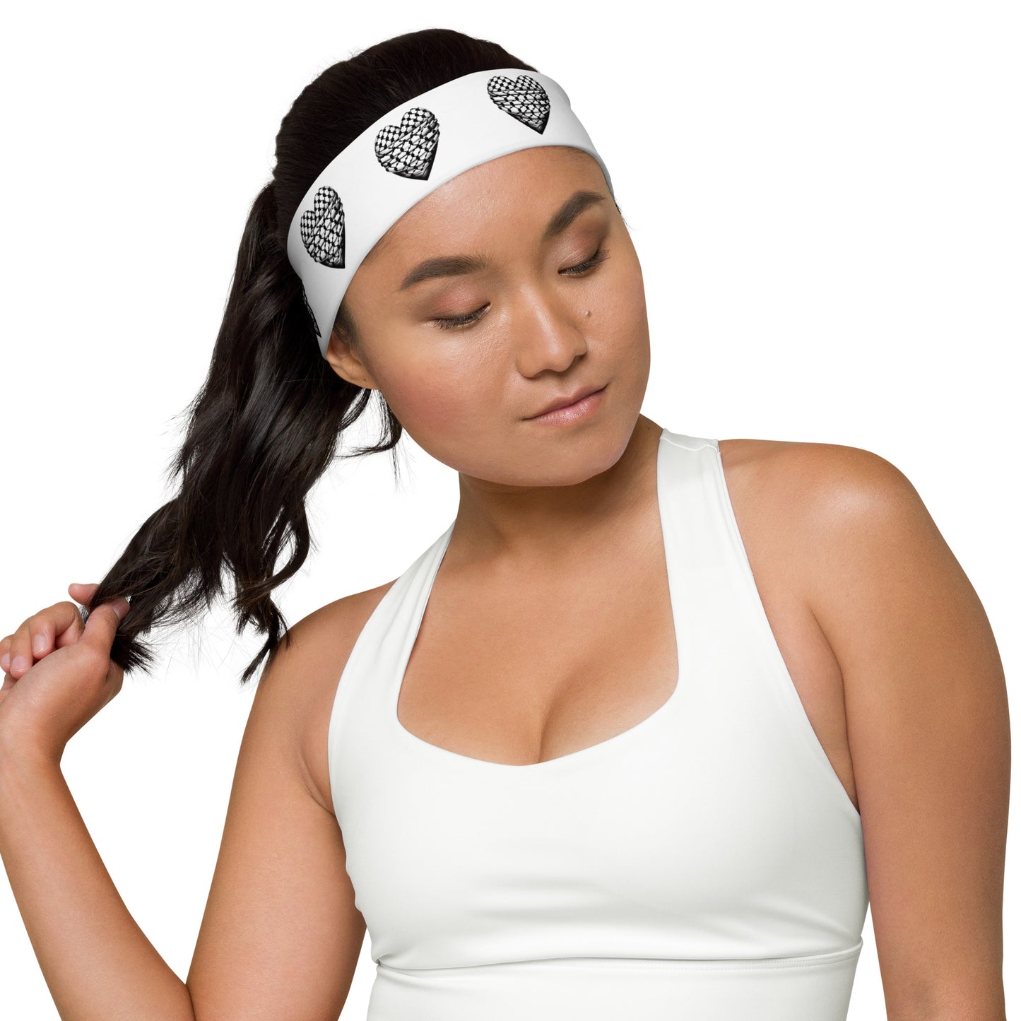 Keffiyeh Heart - Headband