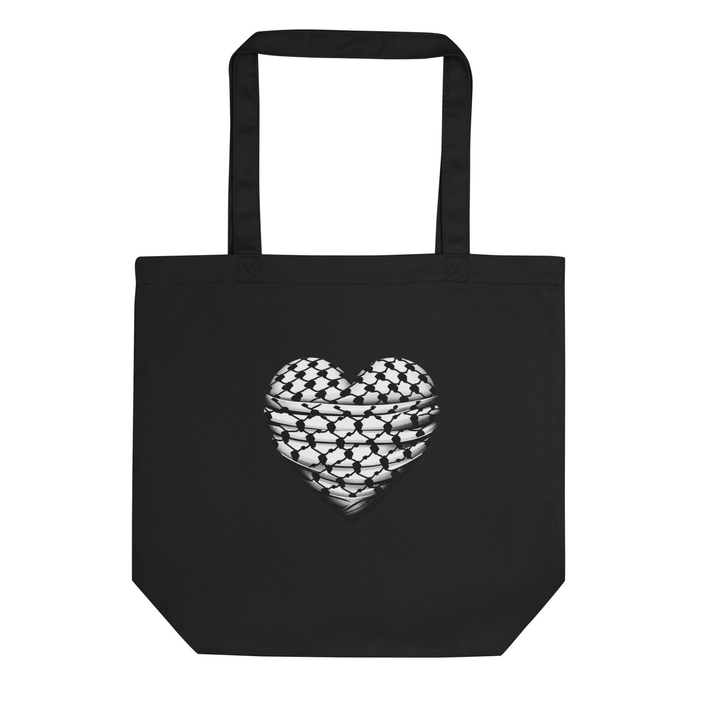 Keffiyeh Heart - Eco Tote Bag