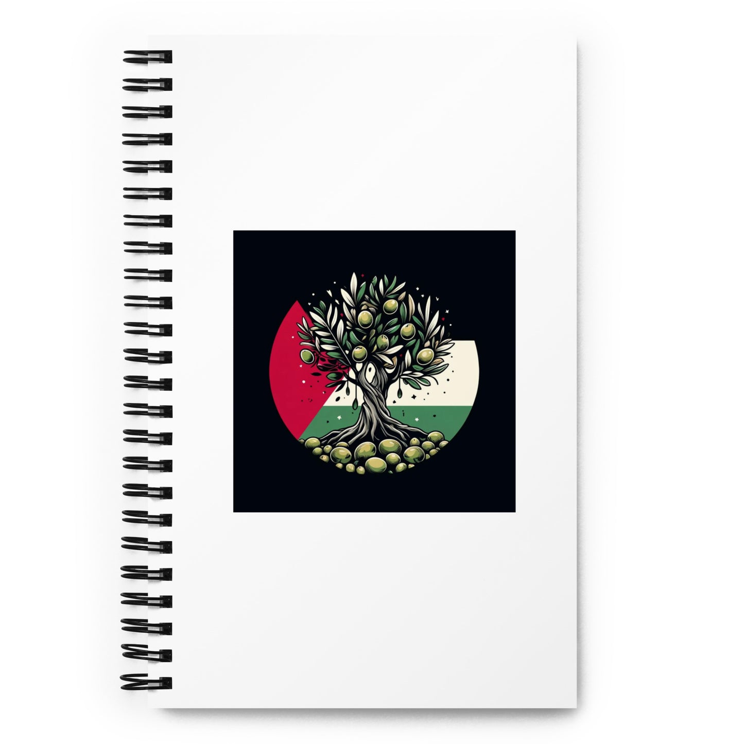 Olive Tree - Spiral notebook