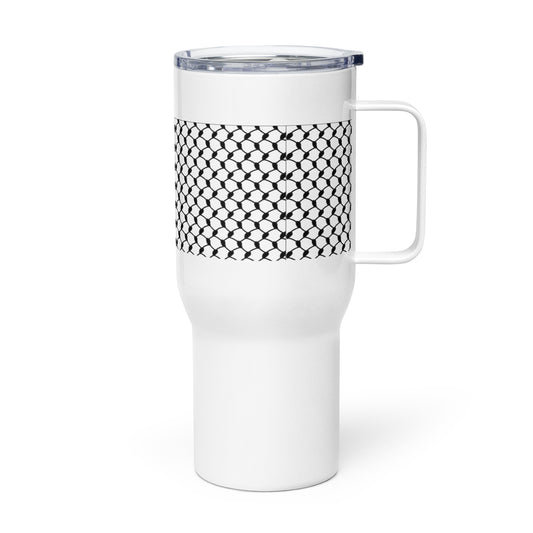 Keffiyeh Travel mug with handle