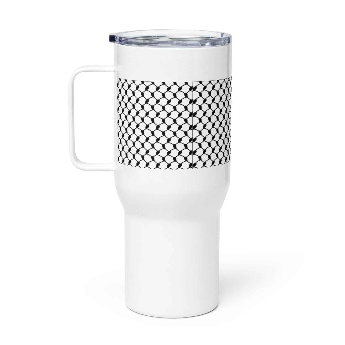 Keffiyeh Travel mug with handle