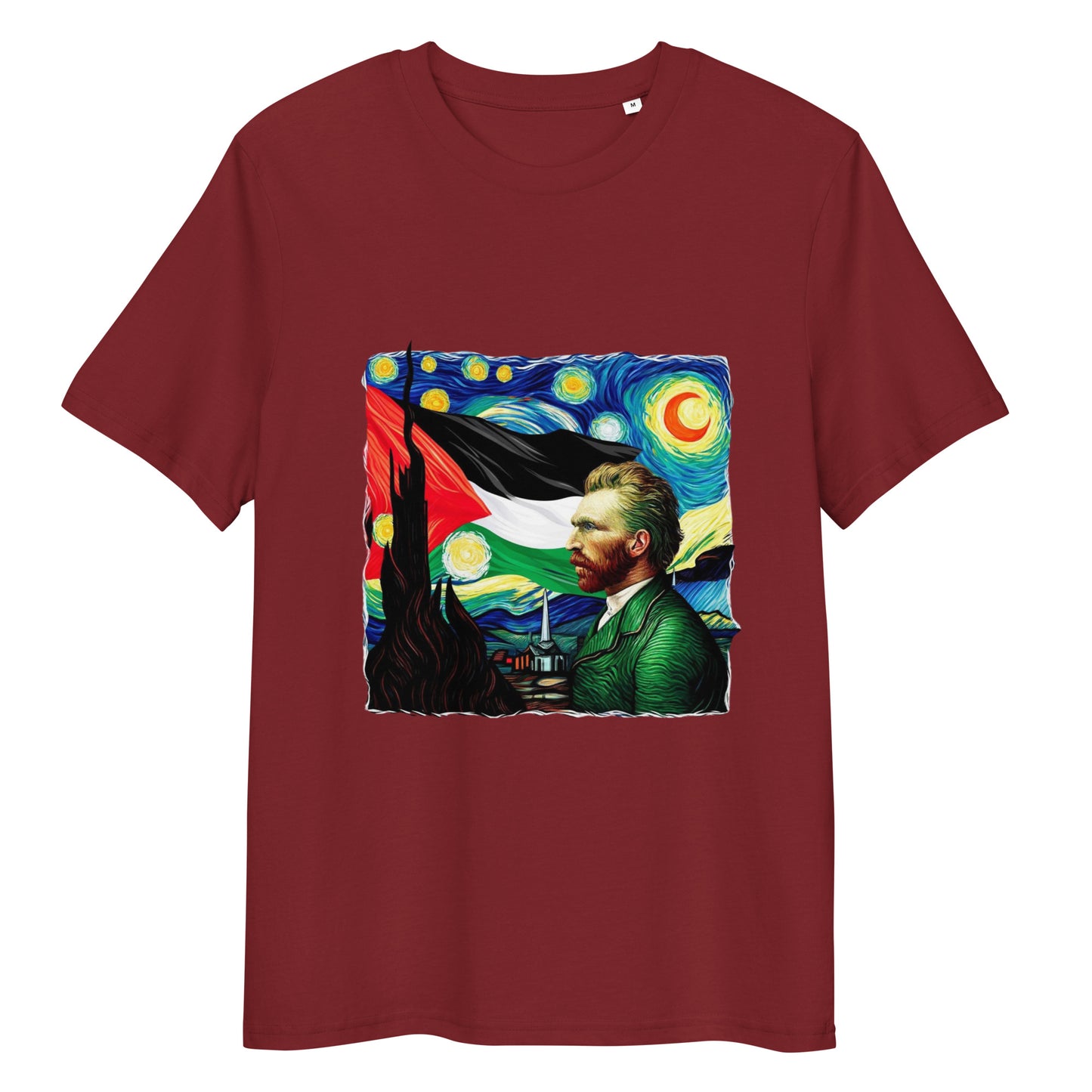 Pali van Gogh - Unisex organic cotton t-shirt