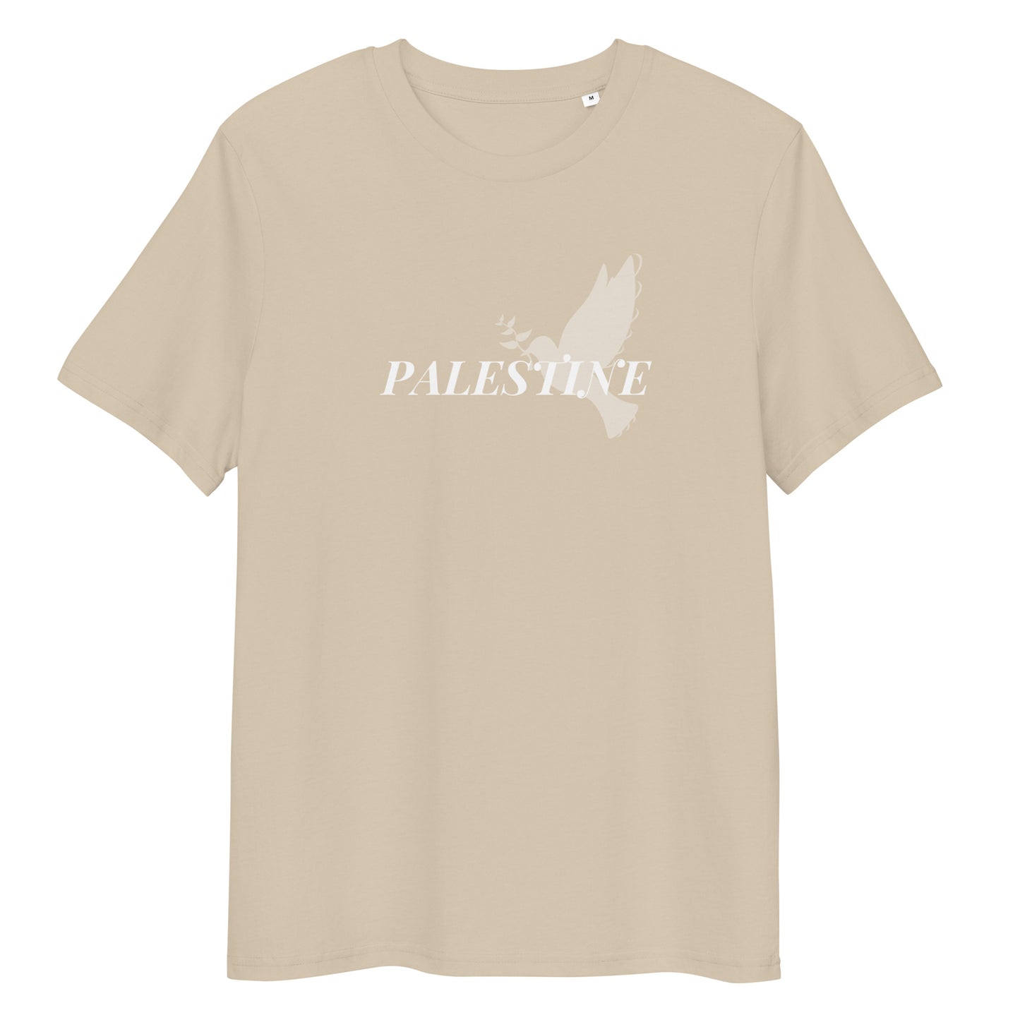 Palestine Peace Dove - Unisex organic cotton t-shirt