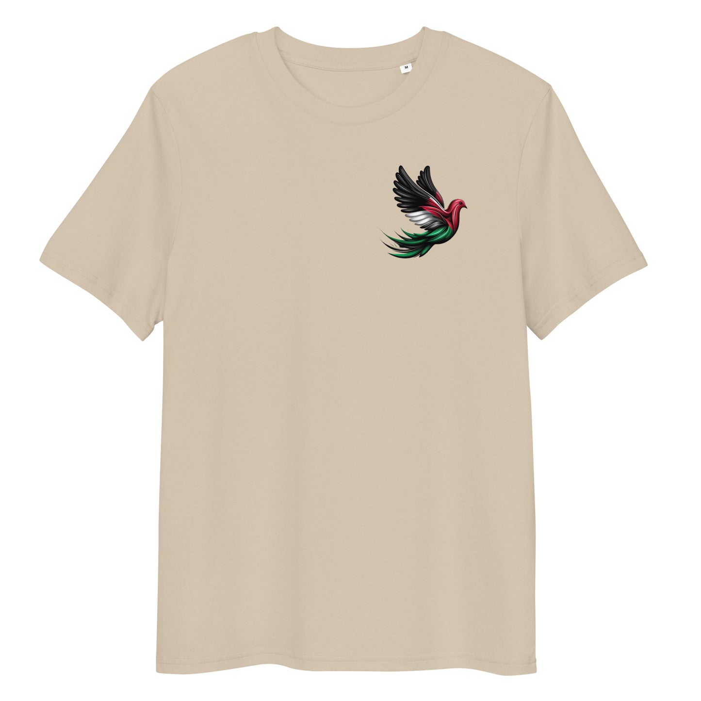 Dove of Palestine - Unisex organic cotton t-shirt