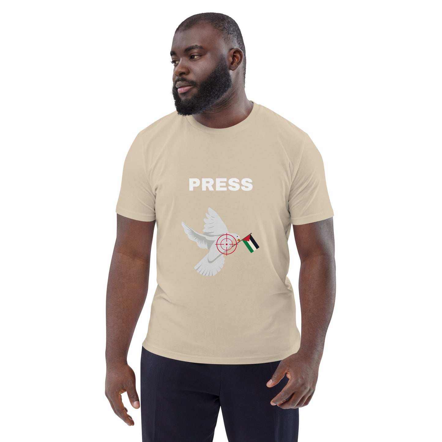 Press - Unisex organic cotton t-shirt