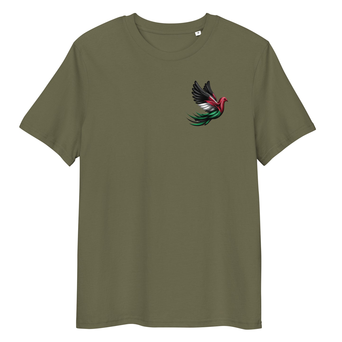 Dove of Palestine - Unisex organic cotton t-shirt