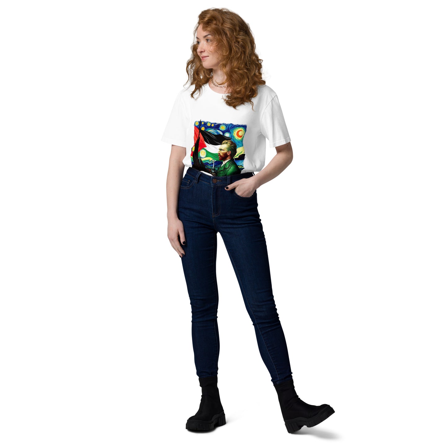 Pali van Gogh - Unisex organic cotton t-shirt